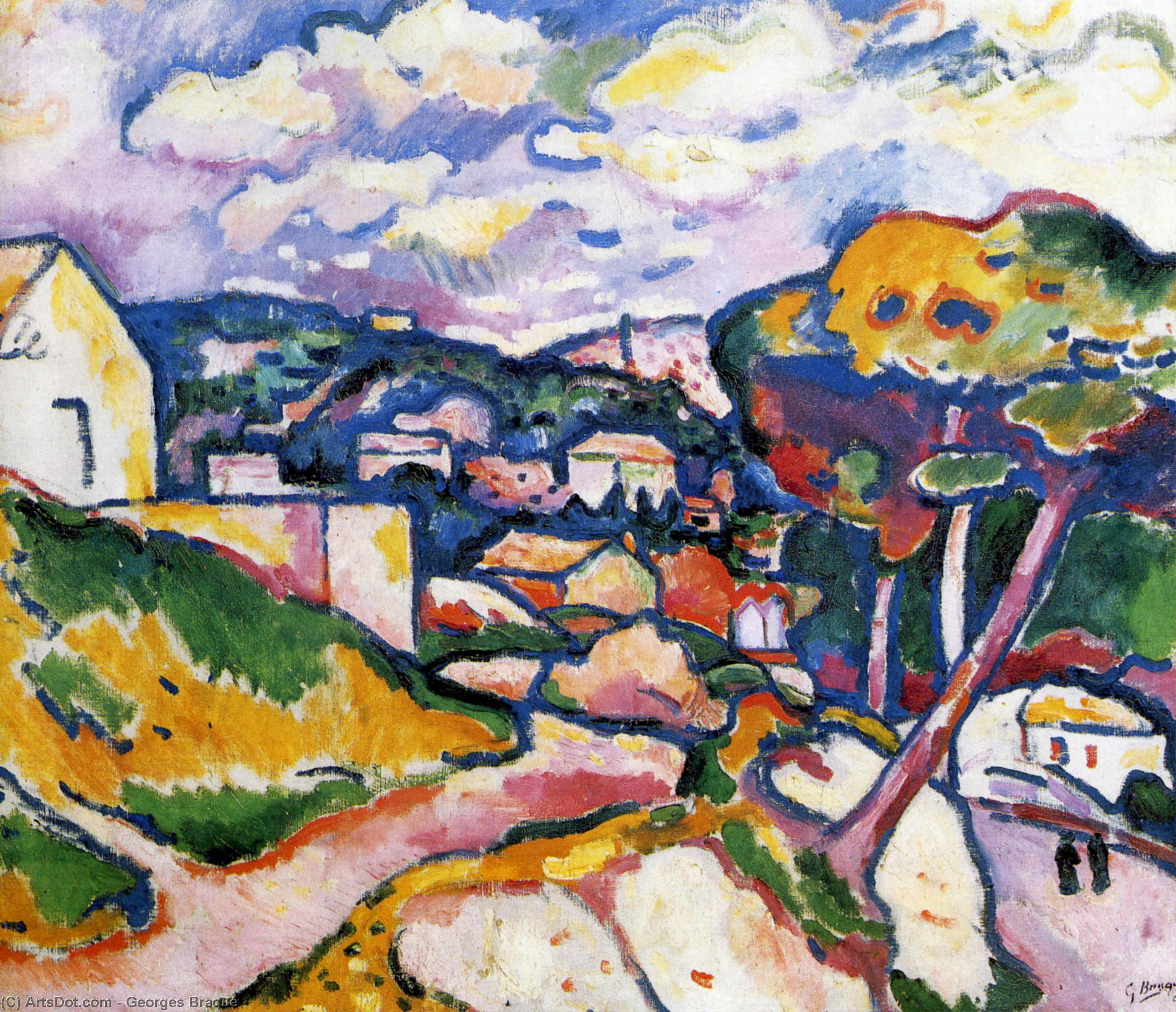 L'estaque — Жорж Брак