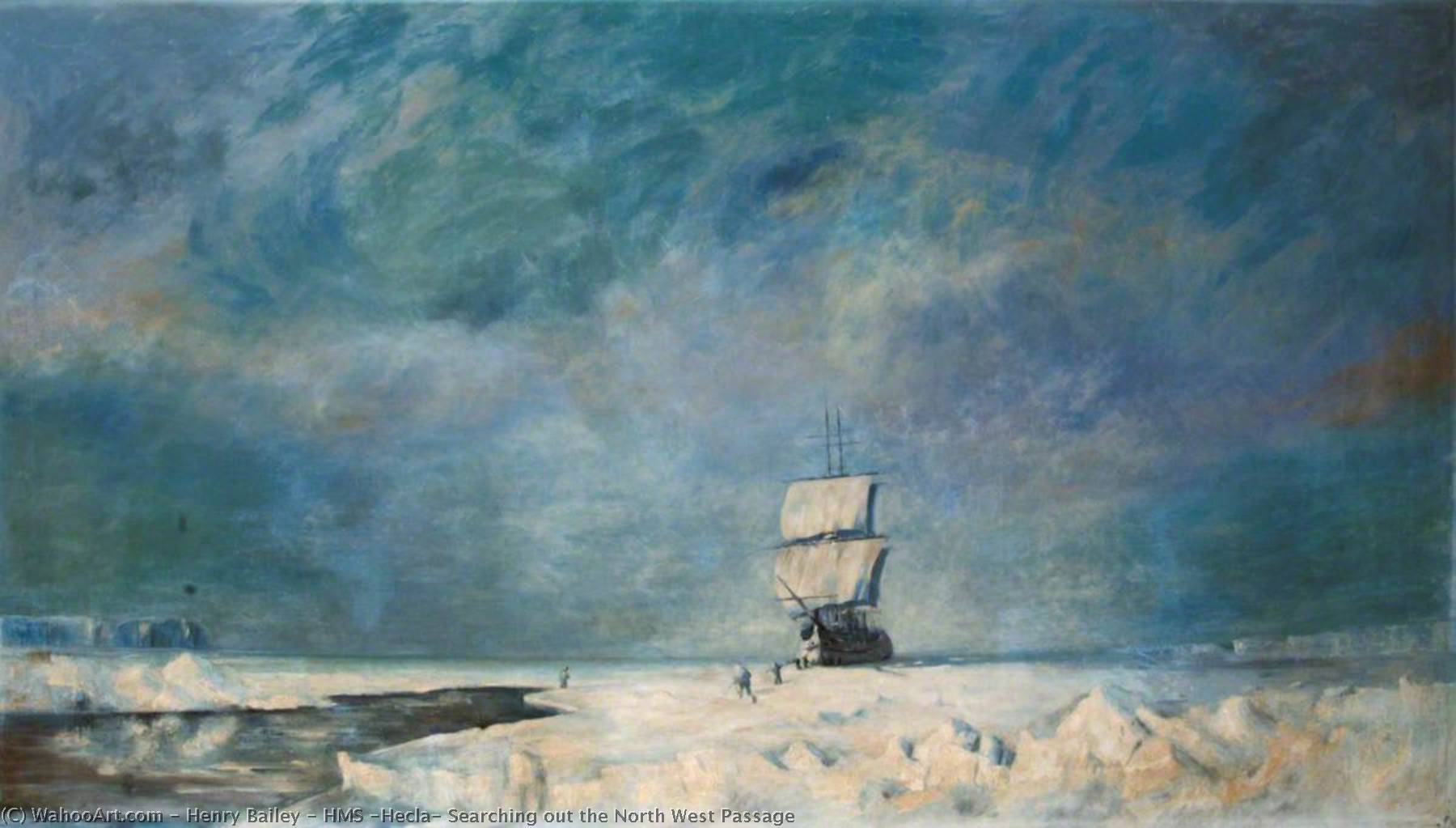 Hms 'hecla' Searching Out The North West Passage — Henry Bailey