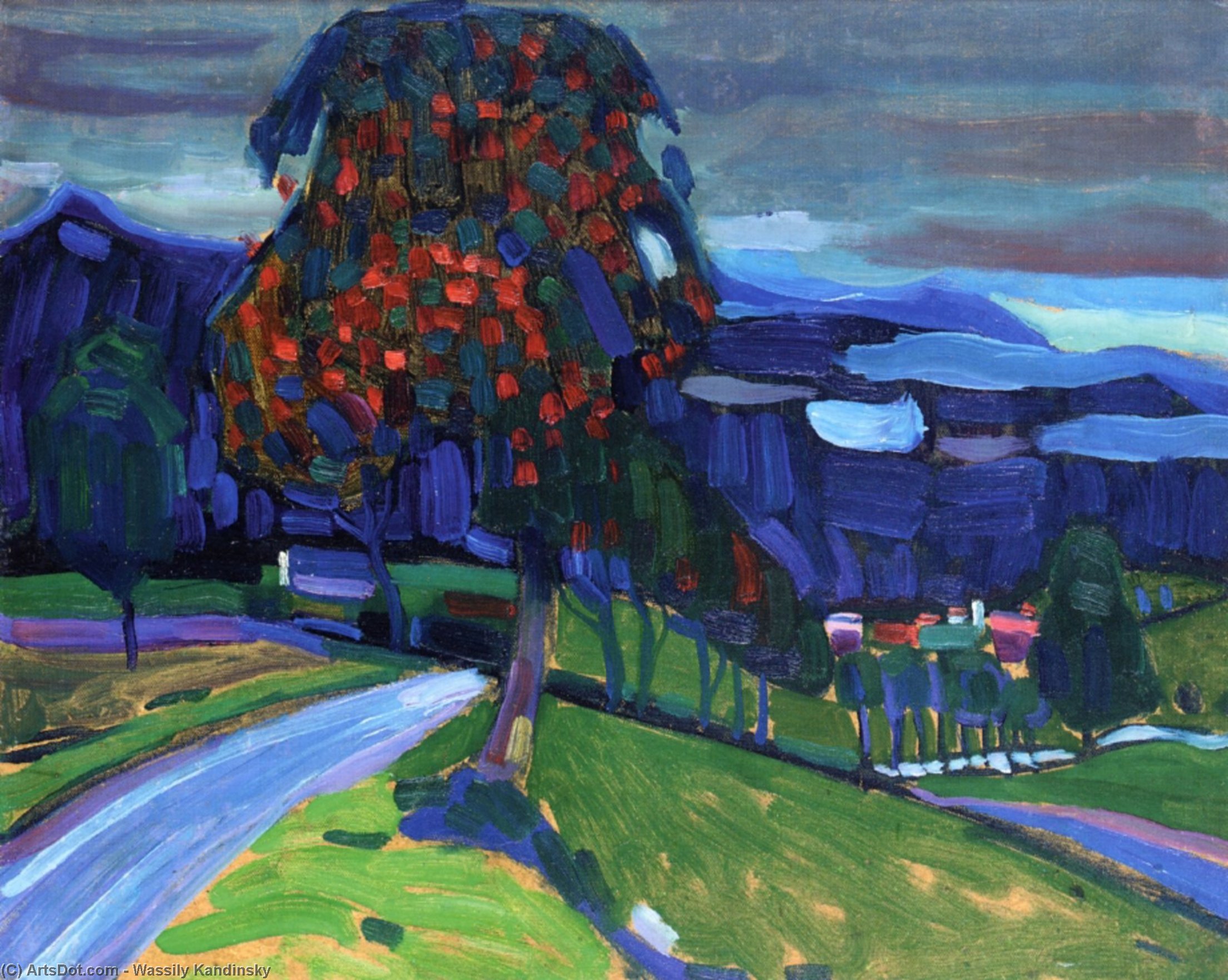 Autumn In Murnau — Wassily Wassilyevich Kandinsky