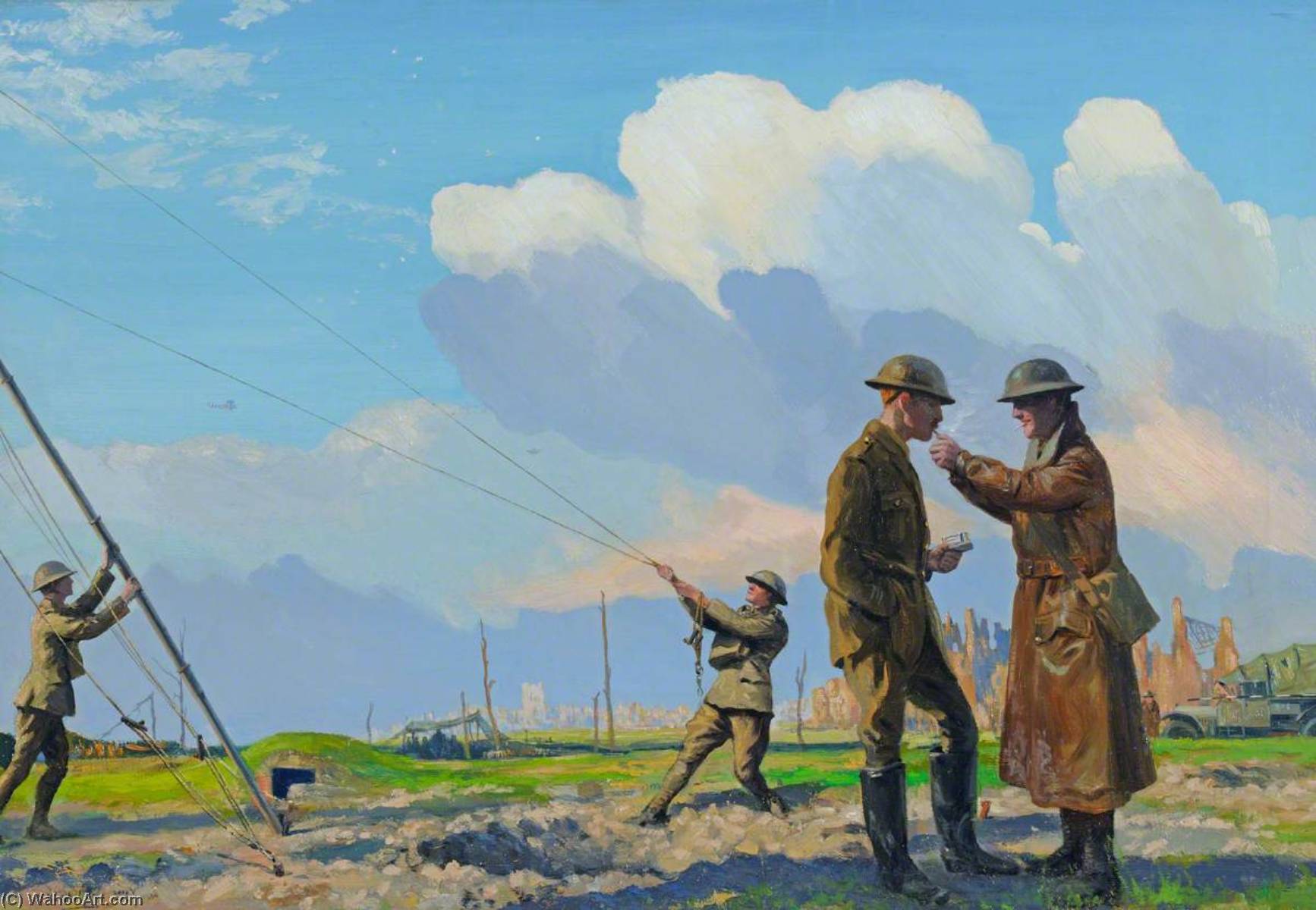 Station Erection — Émile Antoine Verpilleux