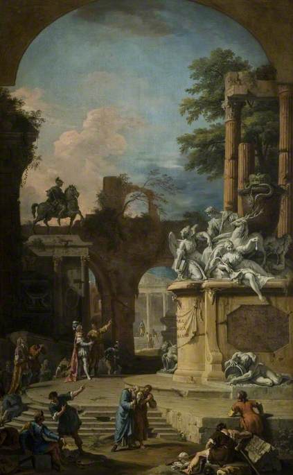 Allegorical Tomb Of The 1st Duke Of Devonshire — Sebastiano Ricci