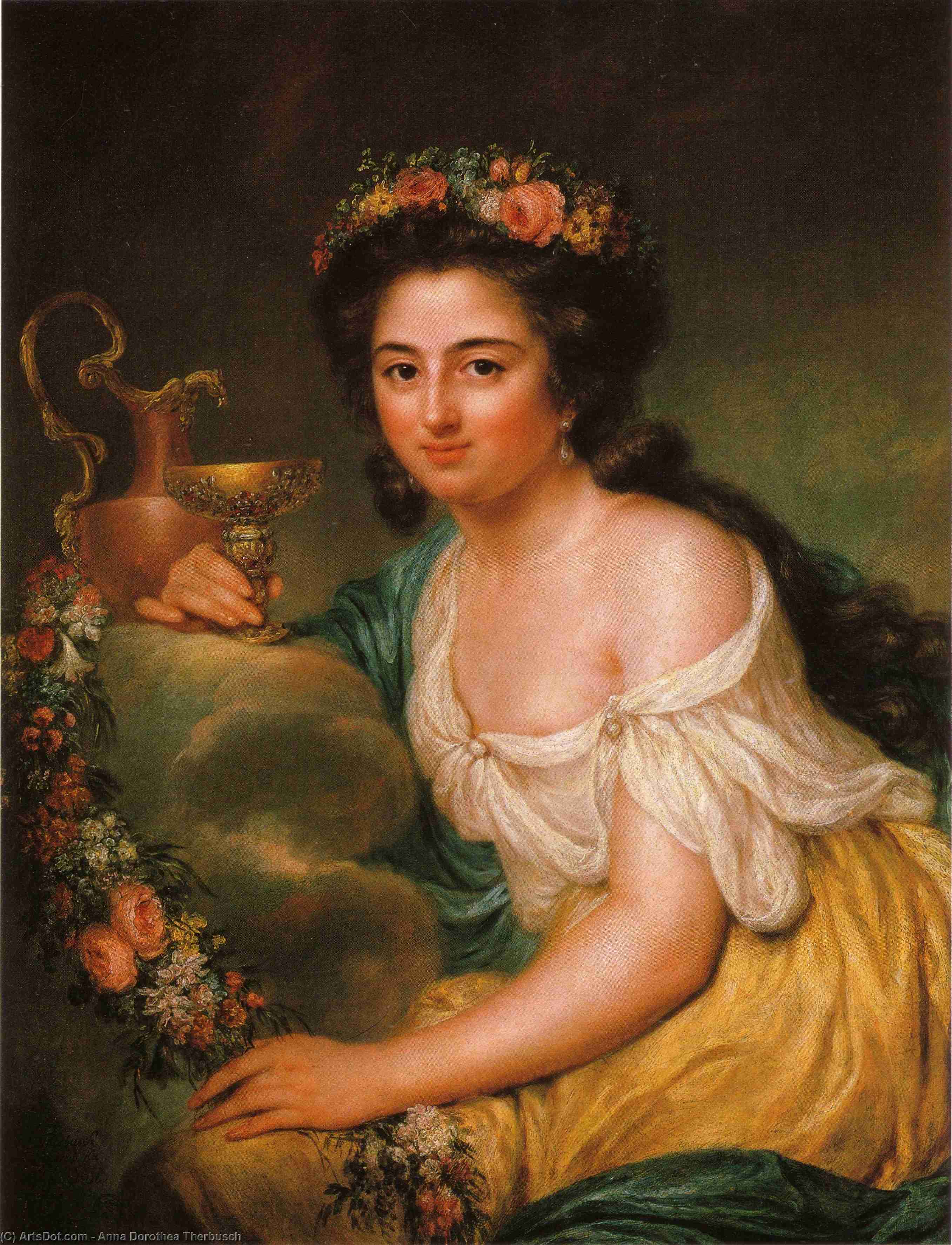 Bildnis Henriette Herz — Anna Dorothea Therbusch