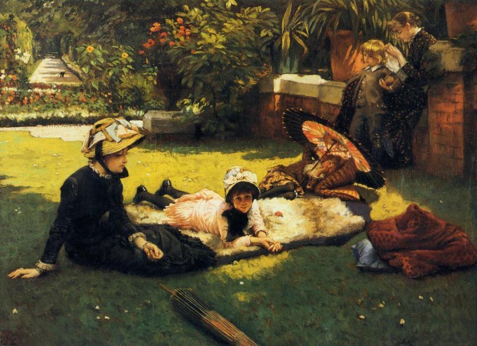 In The Sunshine — Jacques Joseph Tissot