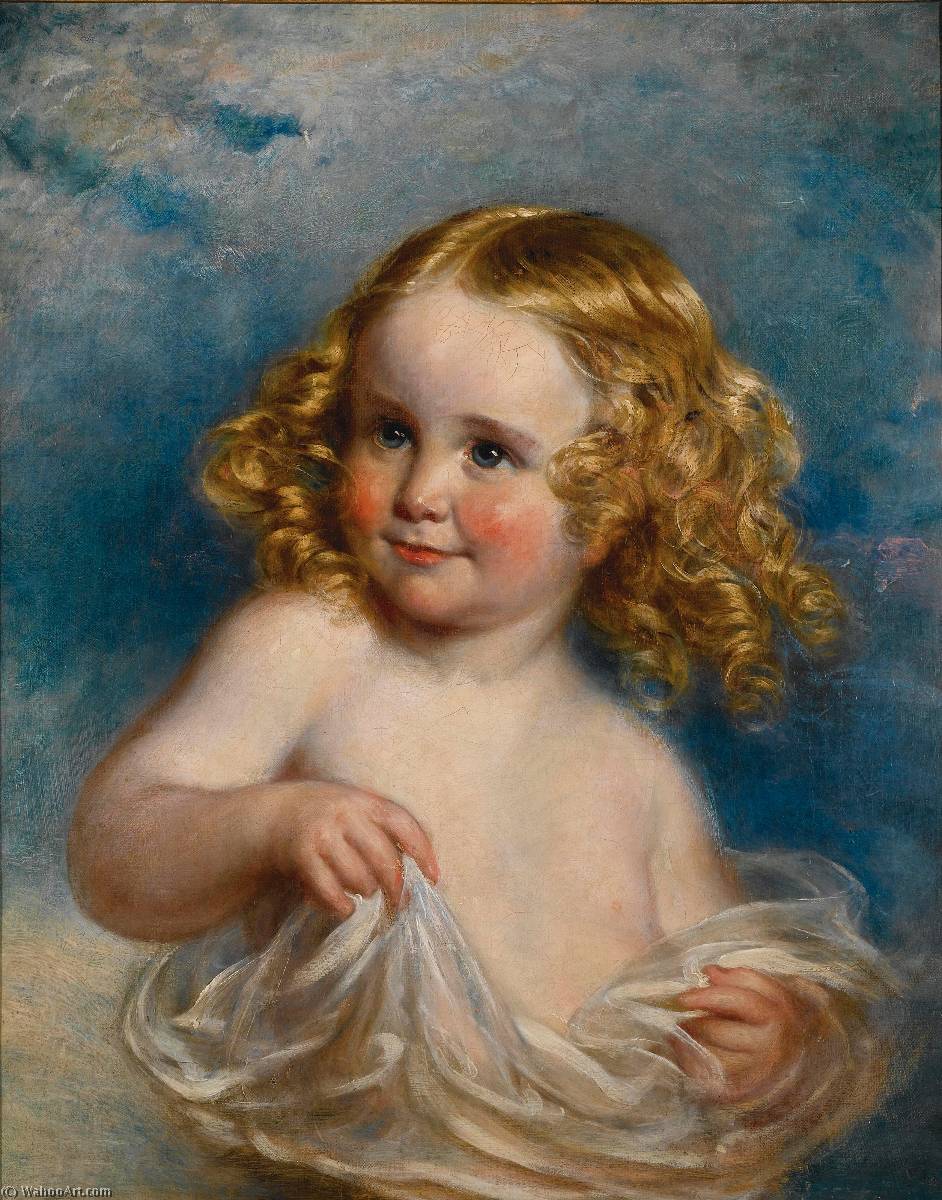 Portrait Of A Young Girl — Margaret Sarah Carpenter
