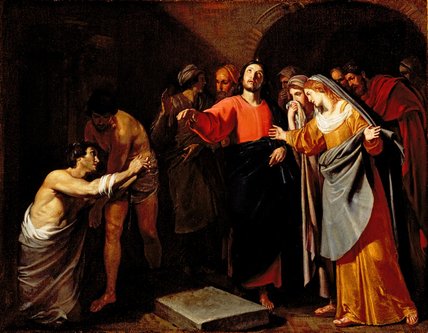 The Raising Of Lazarus — Andrea Vaccaro