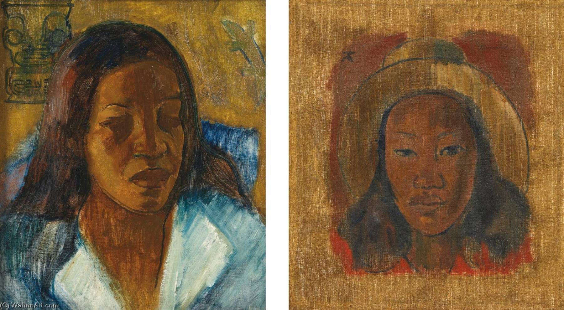 Portrait Of A Woman (double Sided) — Theo Meier