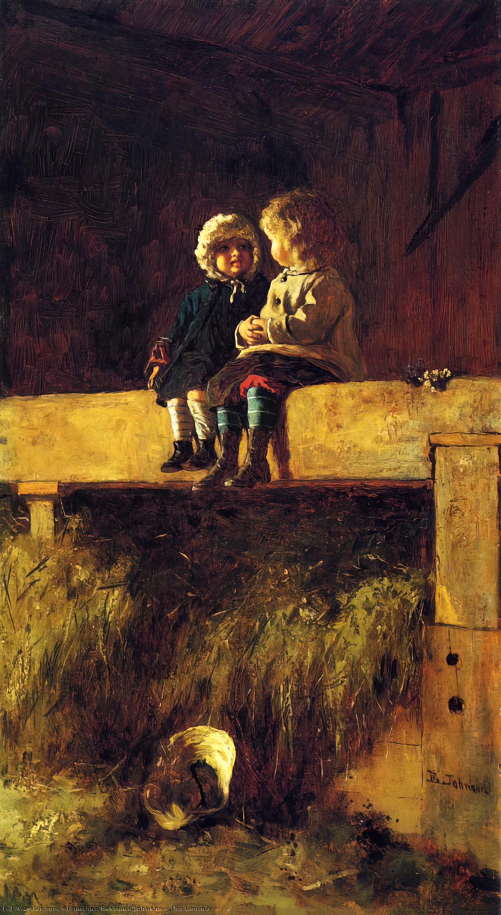The Confab — Jonathan Eastman Johnson