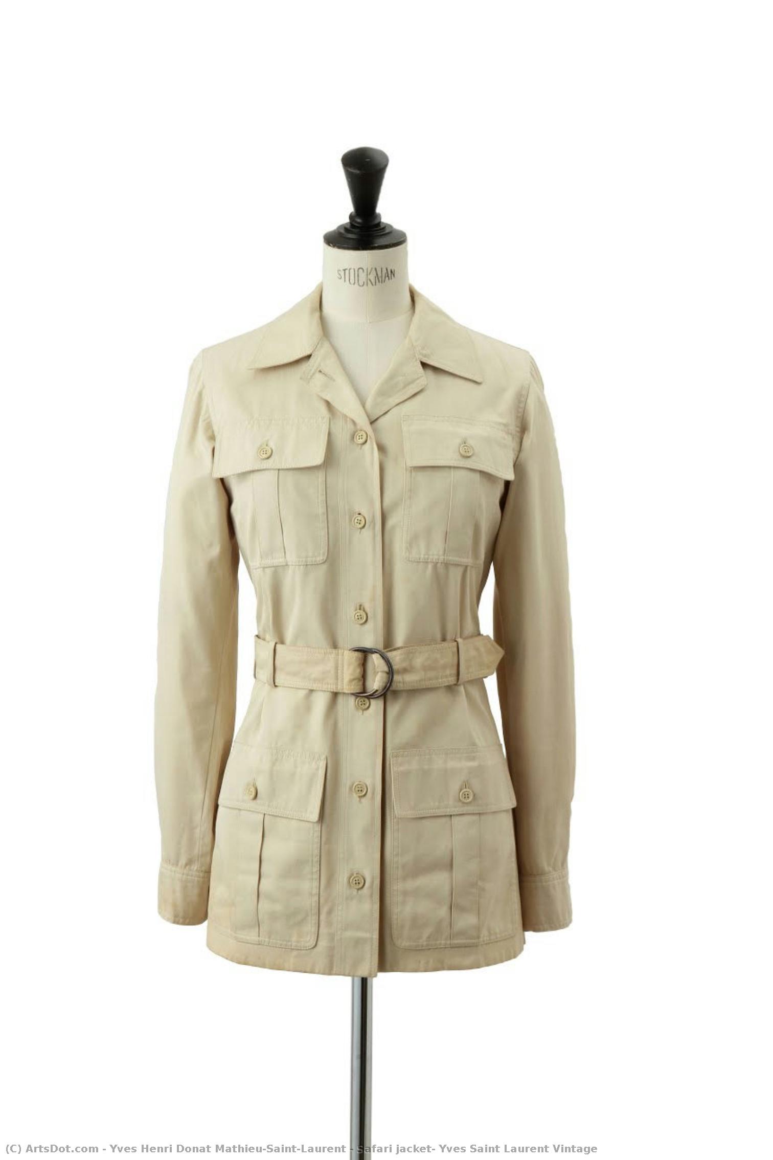 Safari Jacket, Yves Saint Laurent Vintage — Yves Saint Laurent
