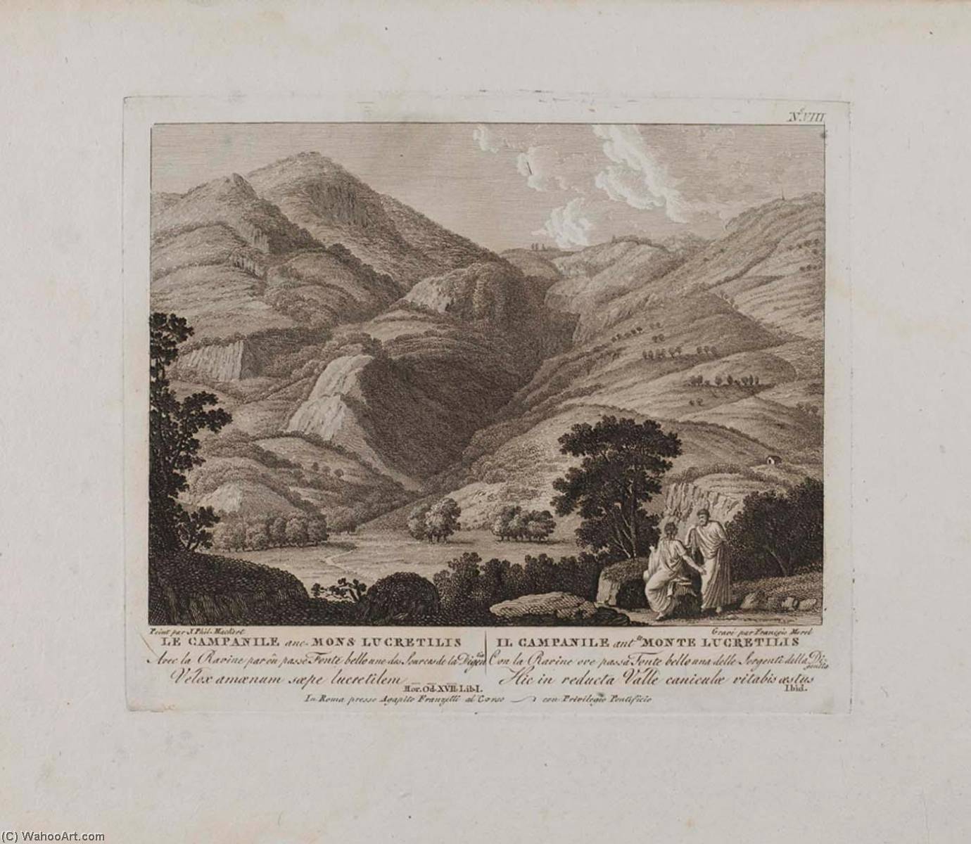 Le Campanile Anc. Mons Lucretilis (no. Viii) — Francois Morel