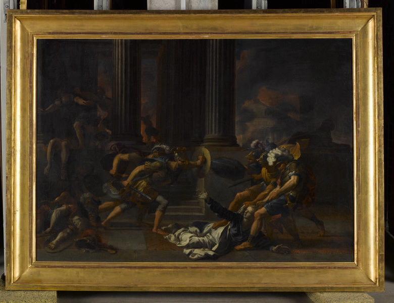 Cassandre Tirée Hors Du Temple De Pallas — Antoine Rivalz