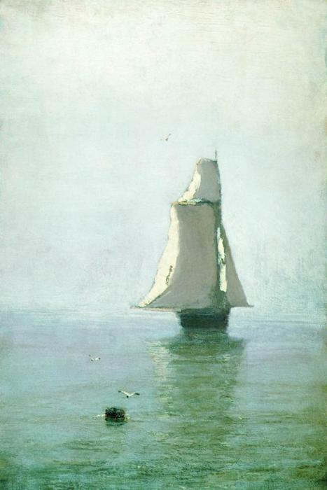 Sea With Sailing Ships — Arkhip Ivanovich Kuindzhi
