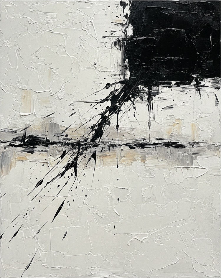 Fragmented Monolith: A Singular Study Of Kinetic Tension And Obsidian Gravity — Laurent Fabre