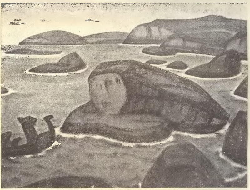 Giantess Krimgerd — Nicholas Roerich