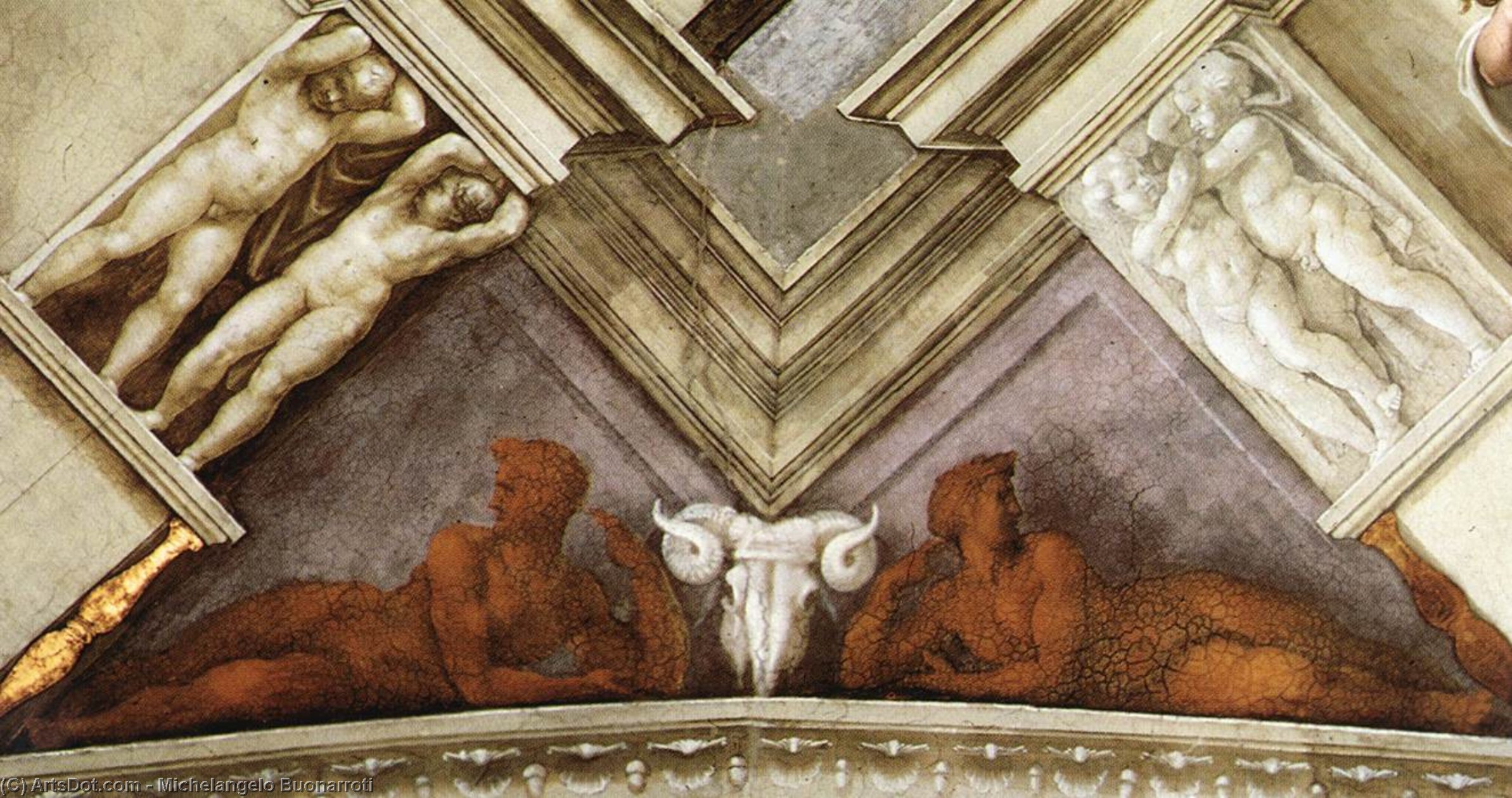 Bronze Nudes — Michelangelo Buonarroti