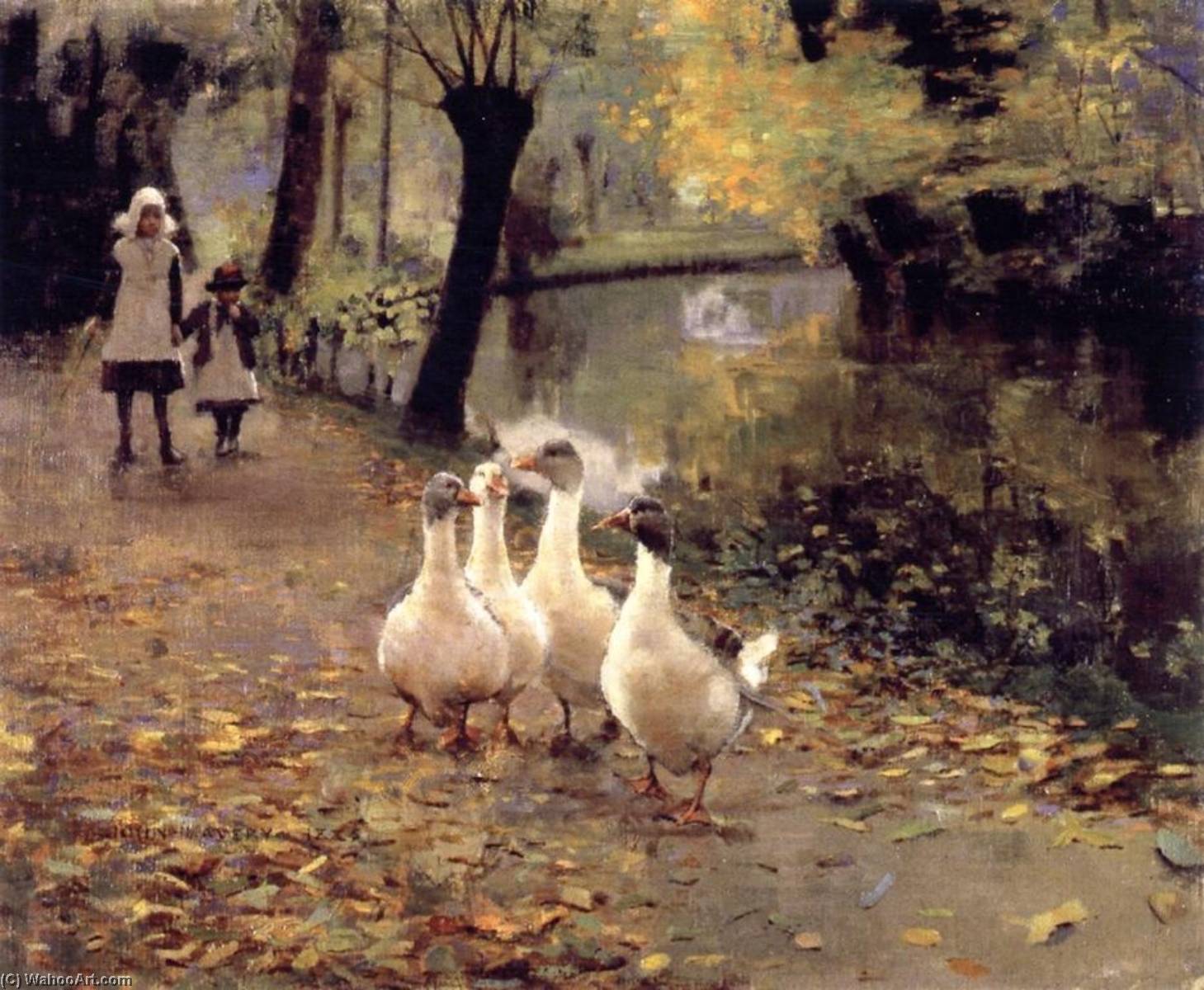 The Goose Girls — Sir John Lavery