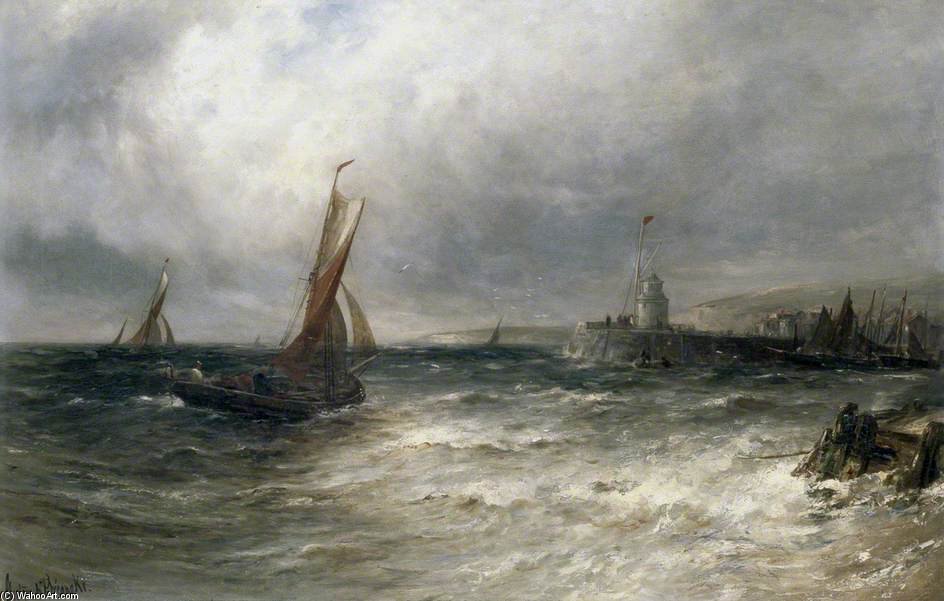 Seascape - — Gustave De Breanski