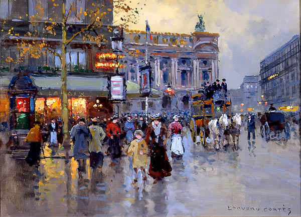Caf De La Paix, Paris — Edouard Cortès