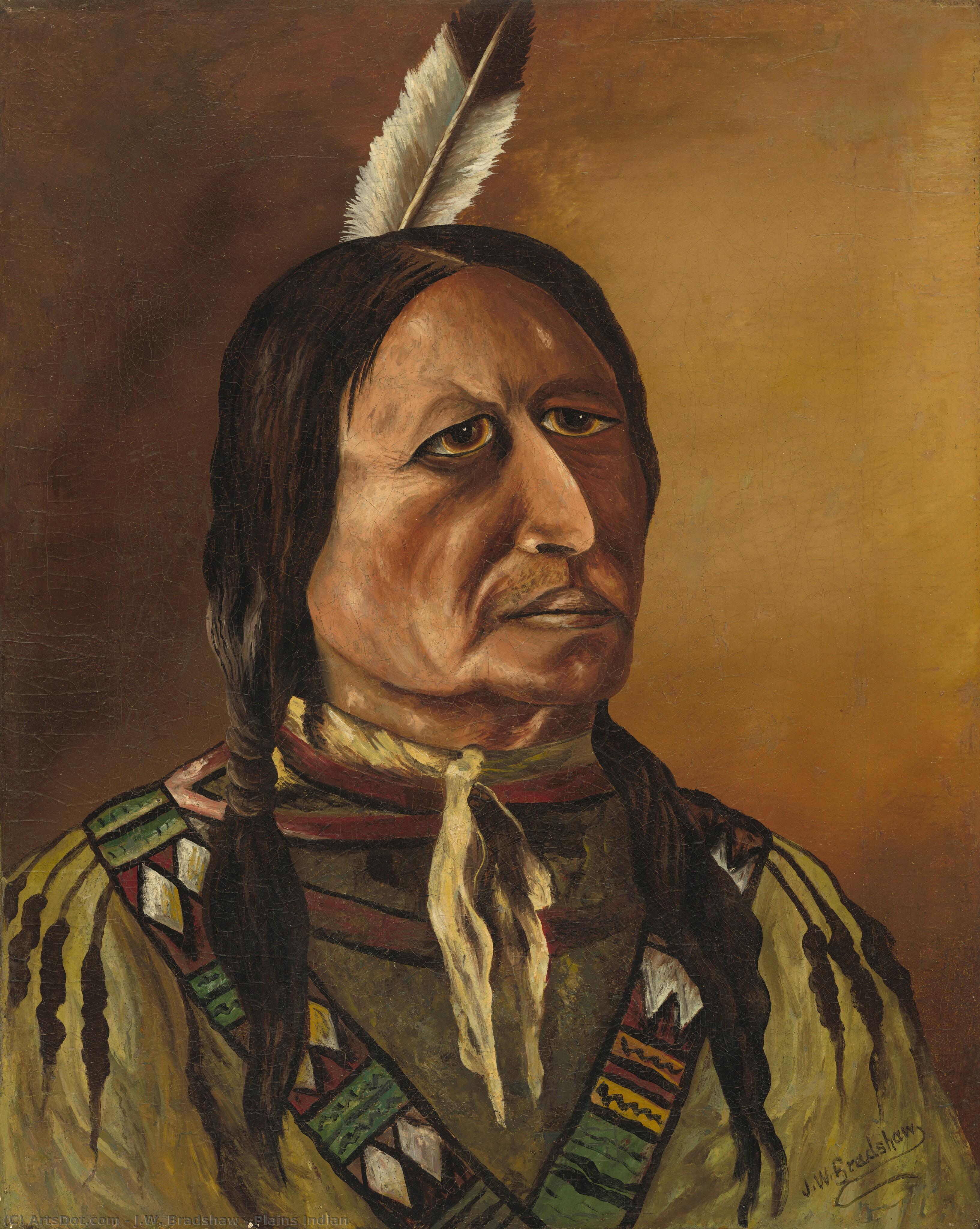 Plains Indian — J.w. Bradshaw