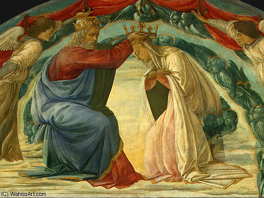 Coronation Of The Virgin (detail) — Filippino Lippi