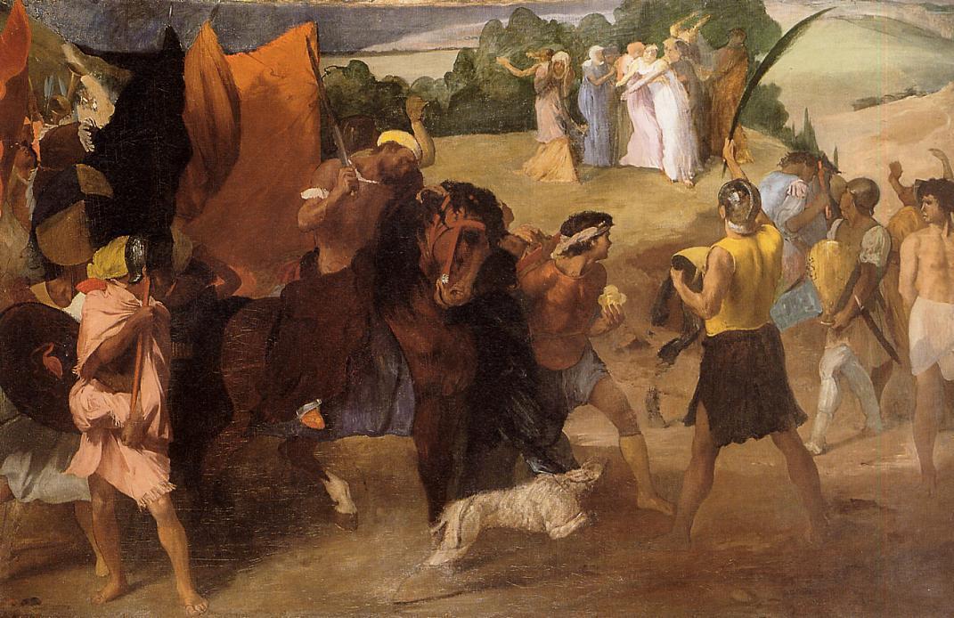 The Daughter Of Jephtha — Hilaire-germain-edgar Degas