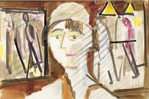 Portrait Of A Lady — Ernst Ludwig Kirchner