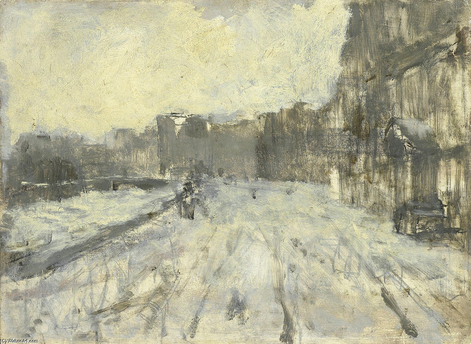 The Rokin In Amsterdam — George Heidrik Breitner