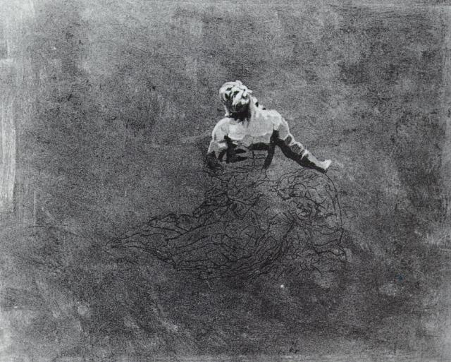 Studie Für 'kompianto Diabele' Von Canova (unvollendet) — Salvador Dalí