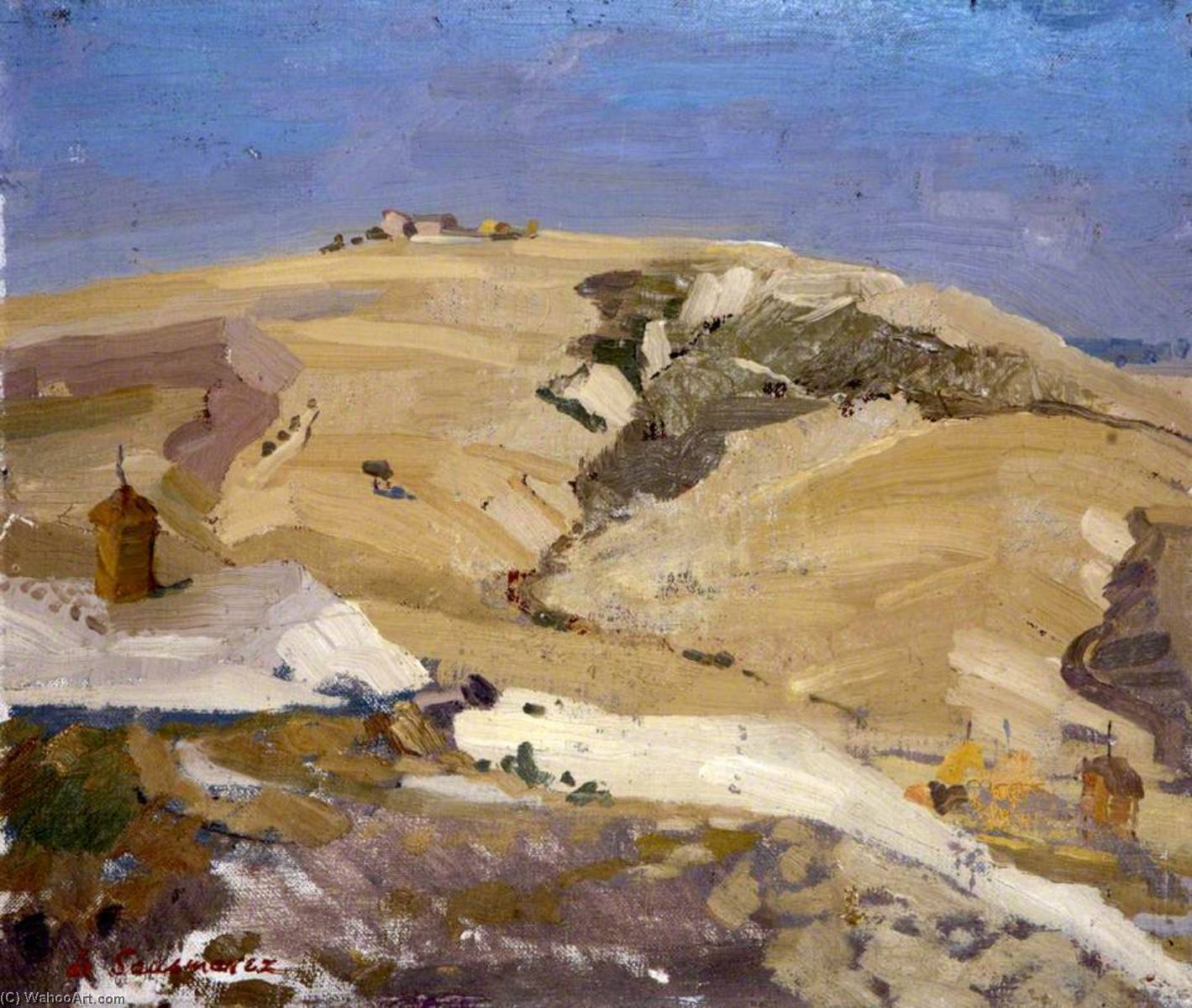 Near San Quirico, Tuscany — Lionel Maurice De Sausmarez