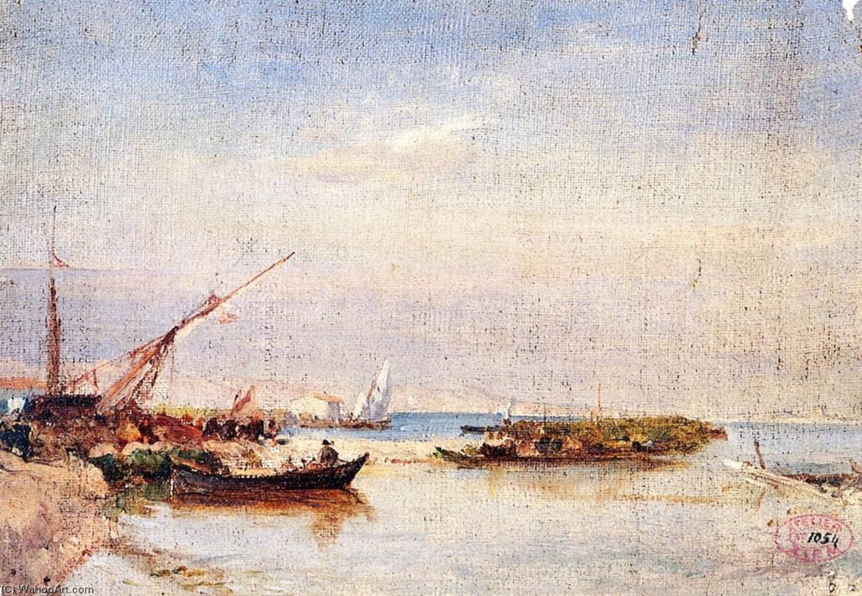 Martigues, Rives De L'étang De Berre — Felix Francois Georges Philbert Ziem