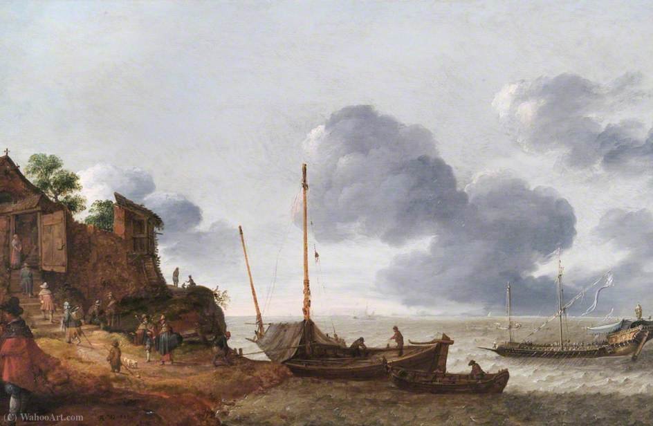 The Landing Of The Pilgrims — Adam Willaerts