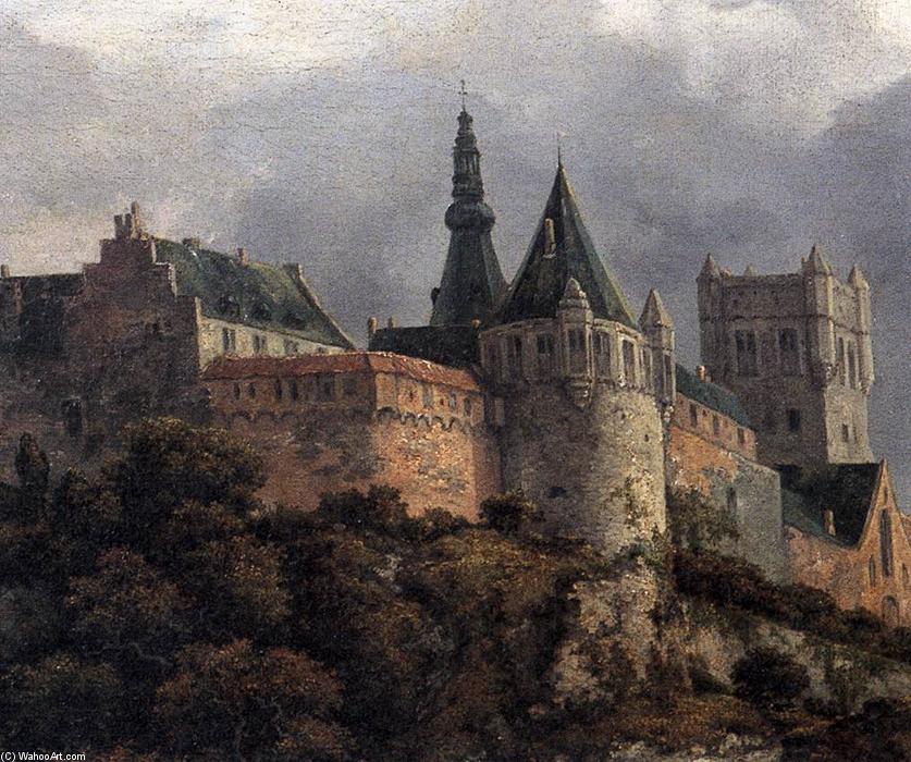 Bentheim Castle (detail) — Jacob Isaackszoon Van Ruisdael