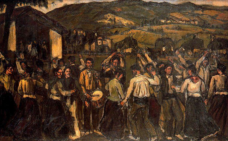 Romería Montañesa — José Gutiérrez Solana