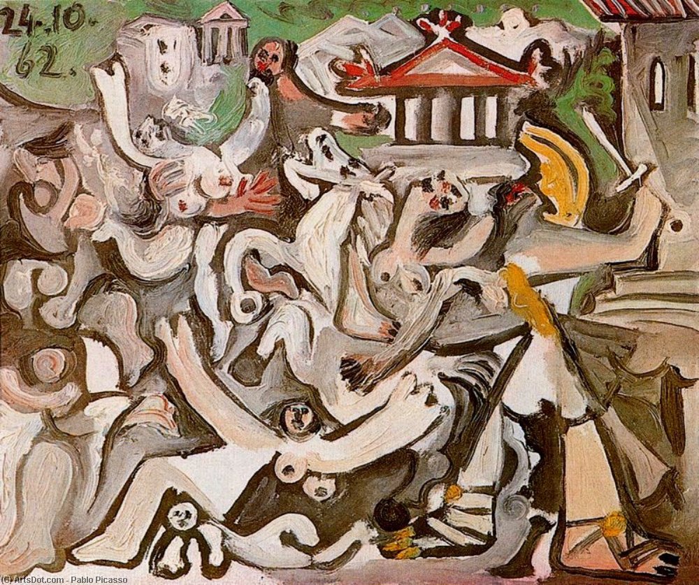 The Rape Of The Sabine Women 2 — Pablo Picasso