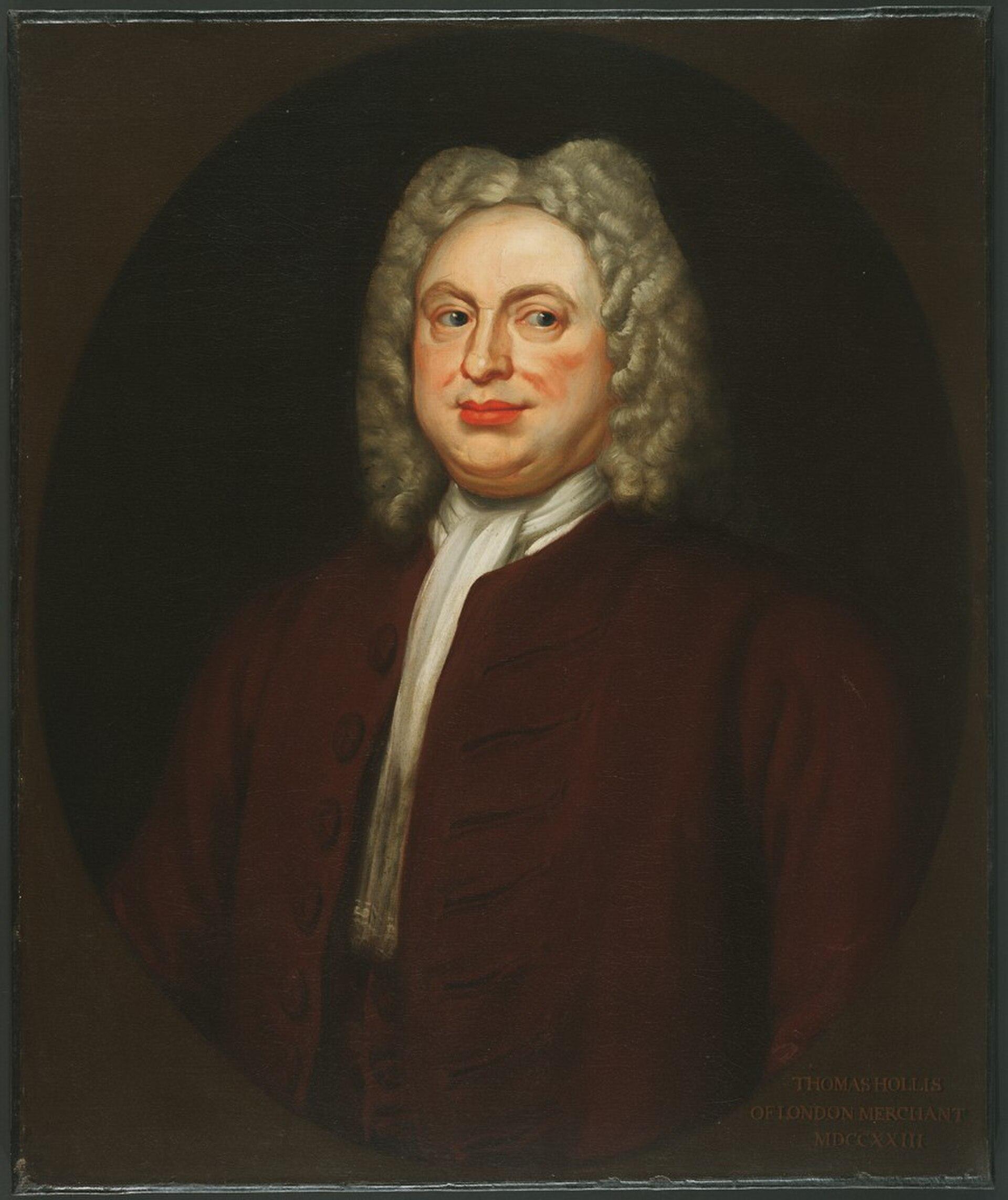 Thomas Hollis (1659-1731), Copy After An Original Dated 1723 — Джованни Баттиста Циприани