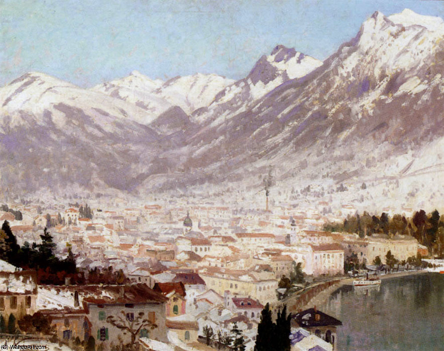 A View Of Como — Adelsteen Normann