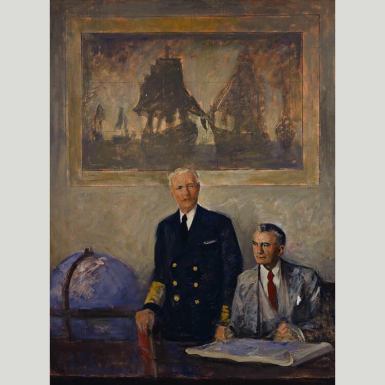 The High Command Right Panel — Augustus Vincent Tack