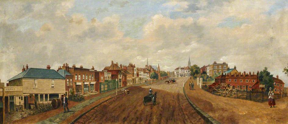 North Road, Looking Towards The Gatehouse — Dean Wolstenholme The Younger