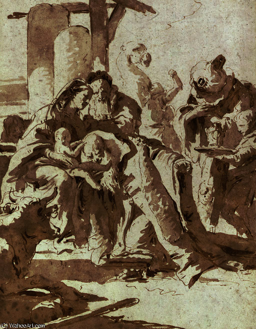 The Adoration Of The Magi — Giambattista Tiepolo