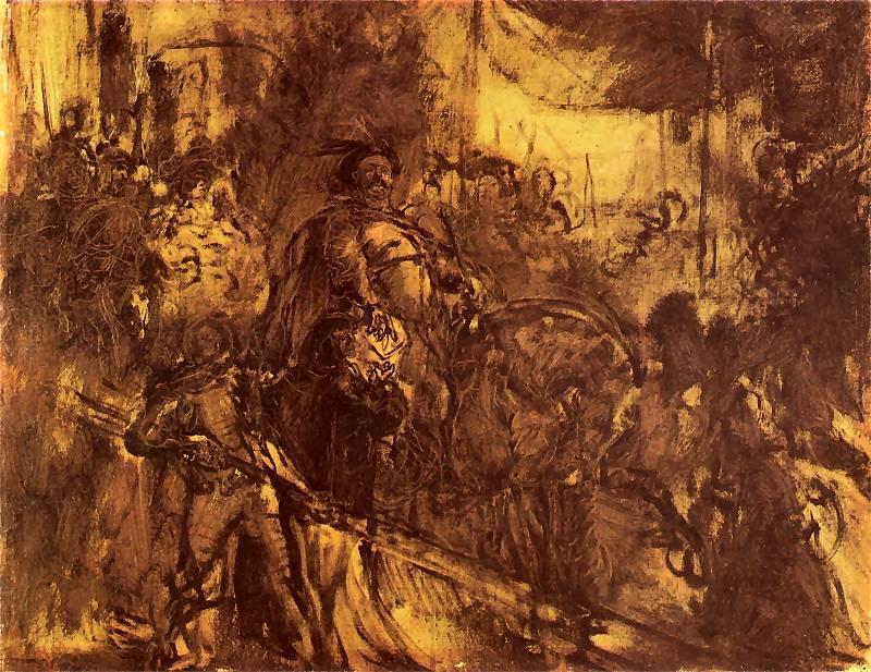 Jan Iii At Vienna — Јан Матејко