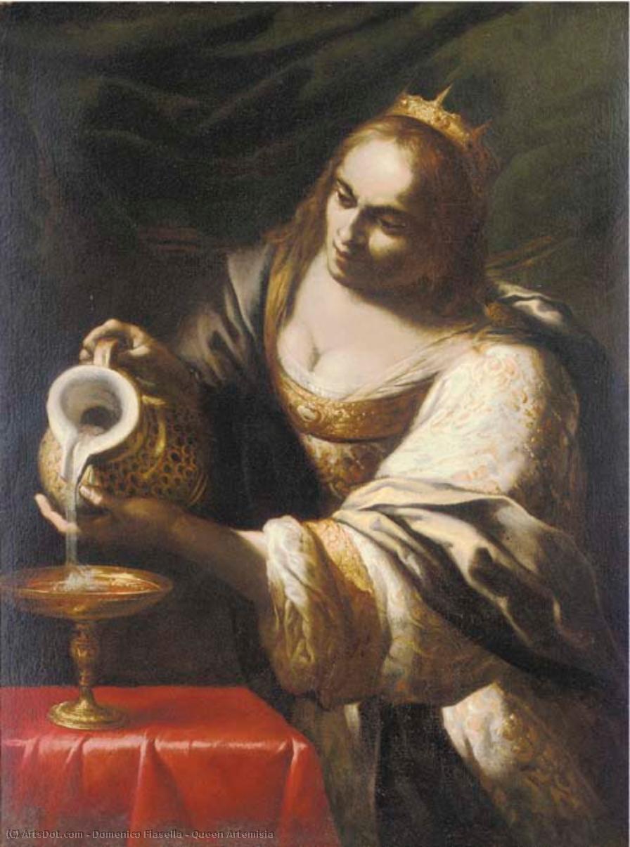 Queen Artemisia — Domenico Fiasella