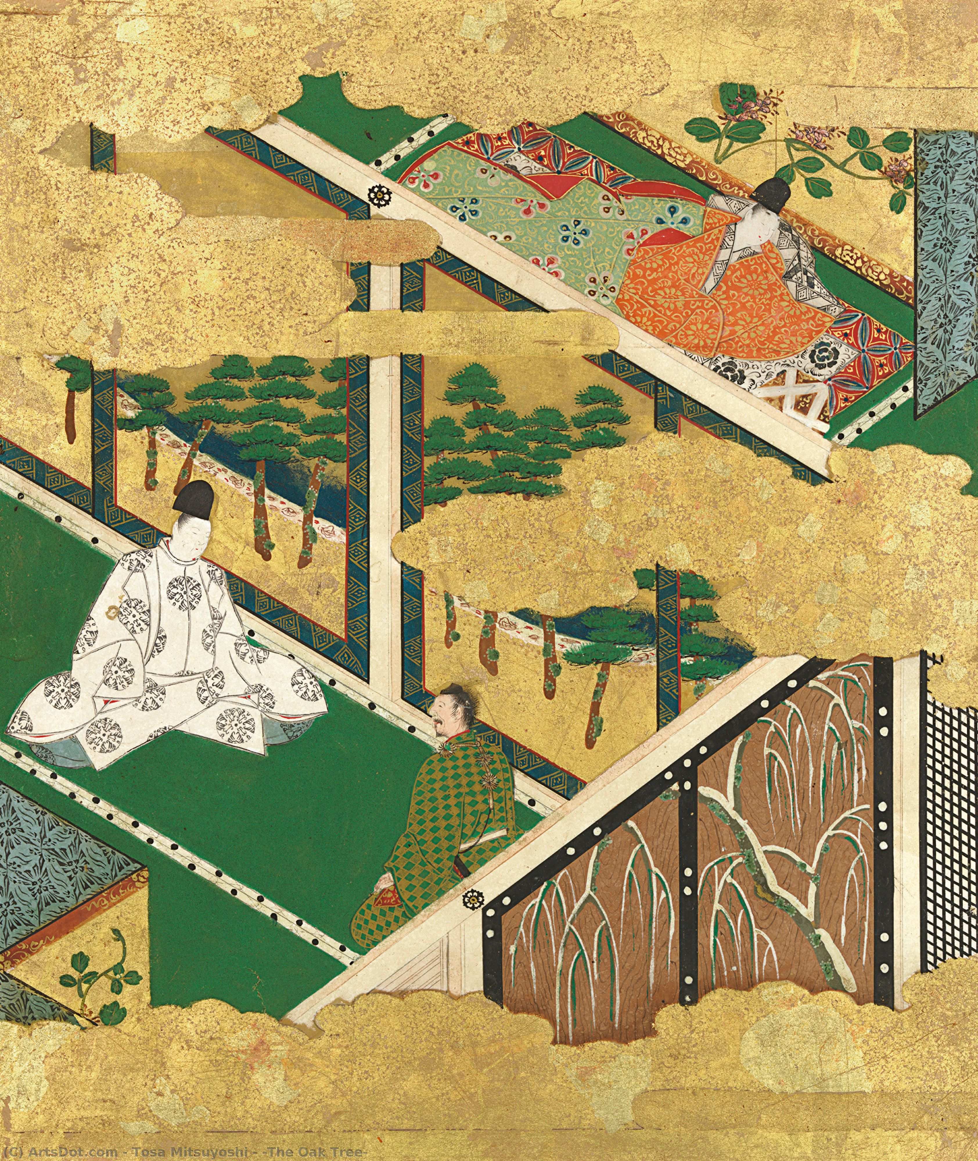 “the Oak Tree” — Tosa Mitsuyoshi