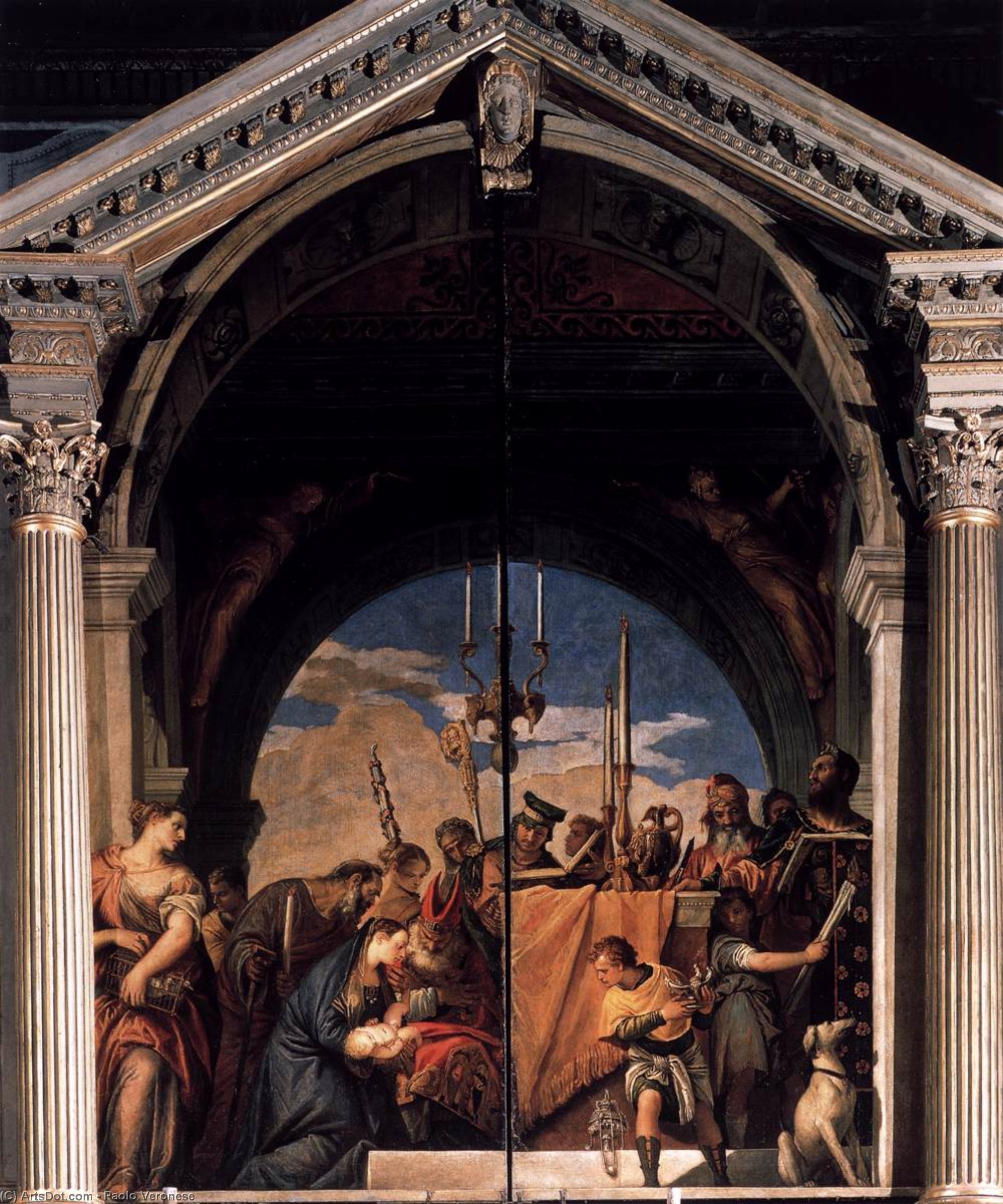 Presentation In The Temple — Паоло Веронезе