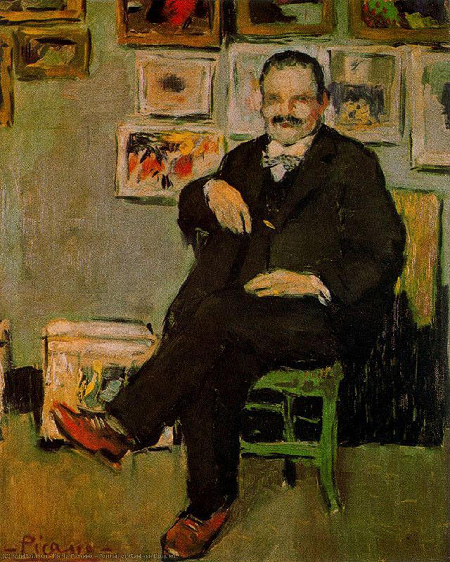 Retrato De Gustave Coquiot — Pablo Picasso