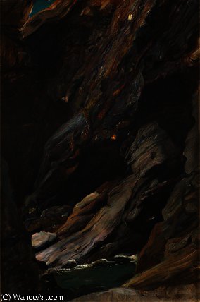Rocks At Tintagel — Vilijam Blejk
