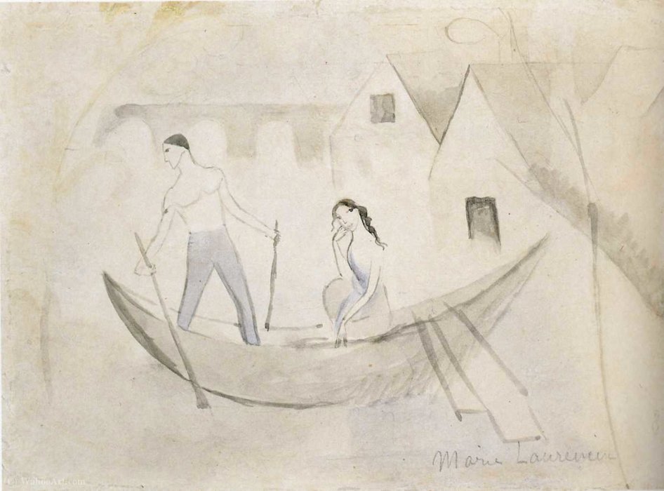 La Barque (1913) — Marie Laurencin