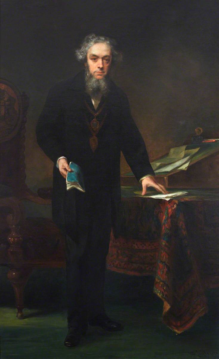 Sir Thomas Jamieson Boyd, Master Of The Edinburgh Merchant Company (1869–1871), Lord Provost Of Edinburgh (1877–1882) — Otto Theodor Leyde