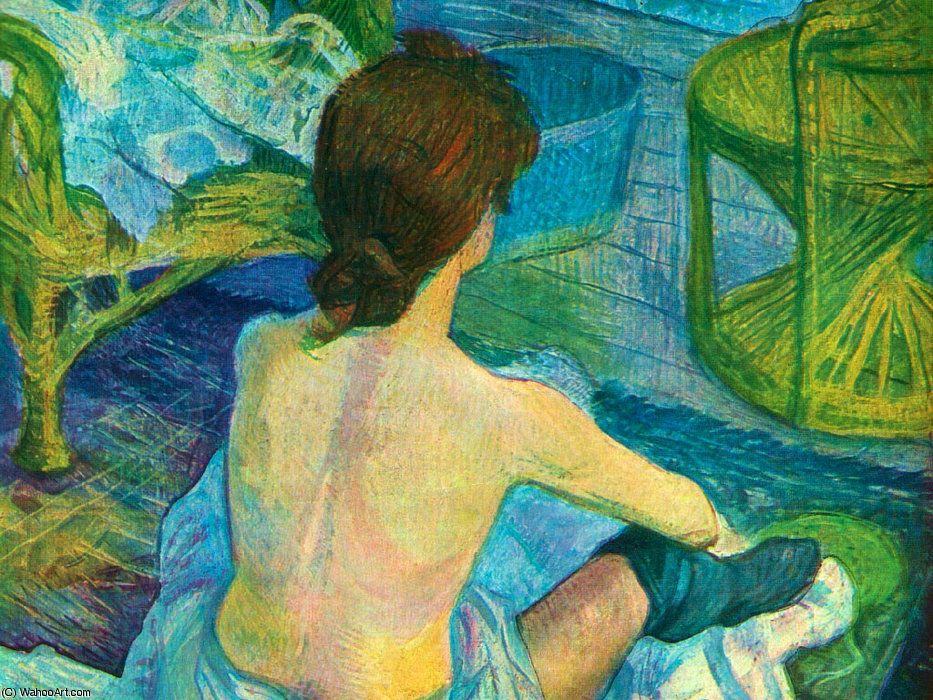Woman Dressing — Henri De Toulouse-lautrec