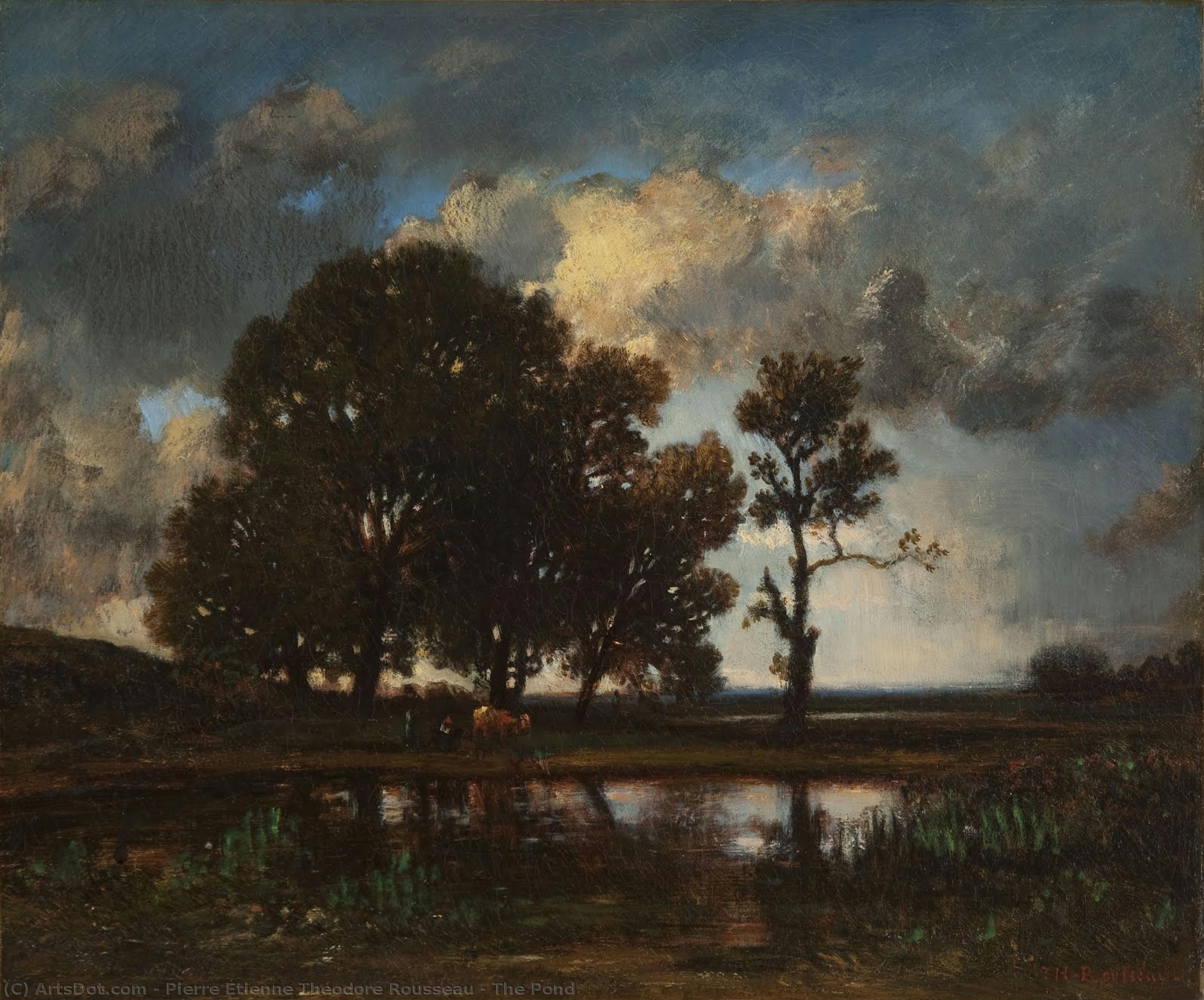 The Pond — Pierre Étienne Théodore Rousseau