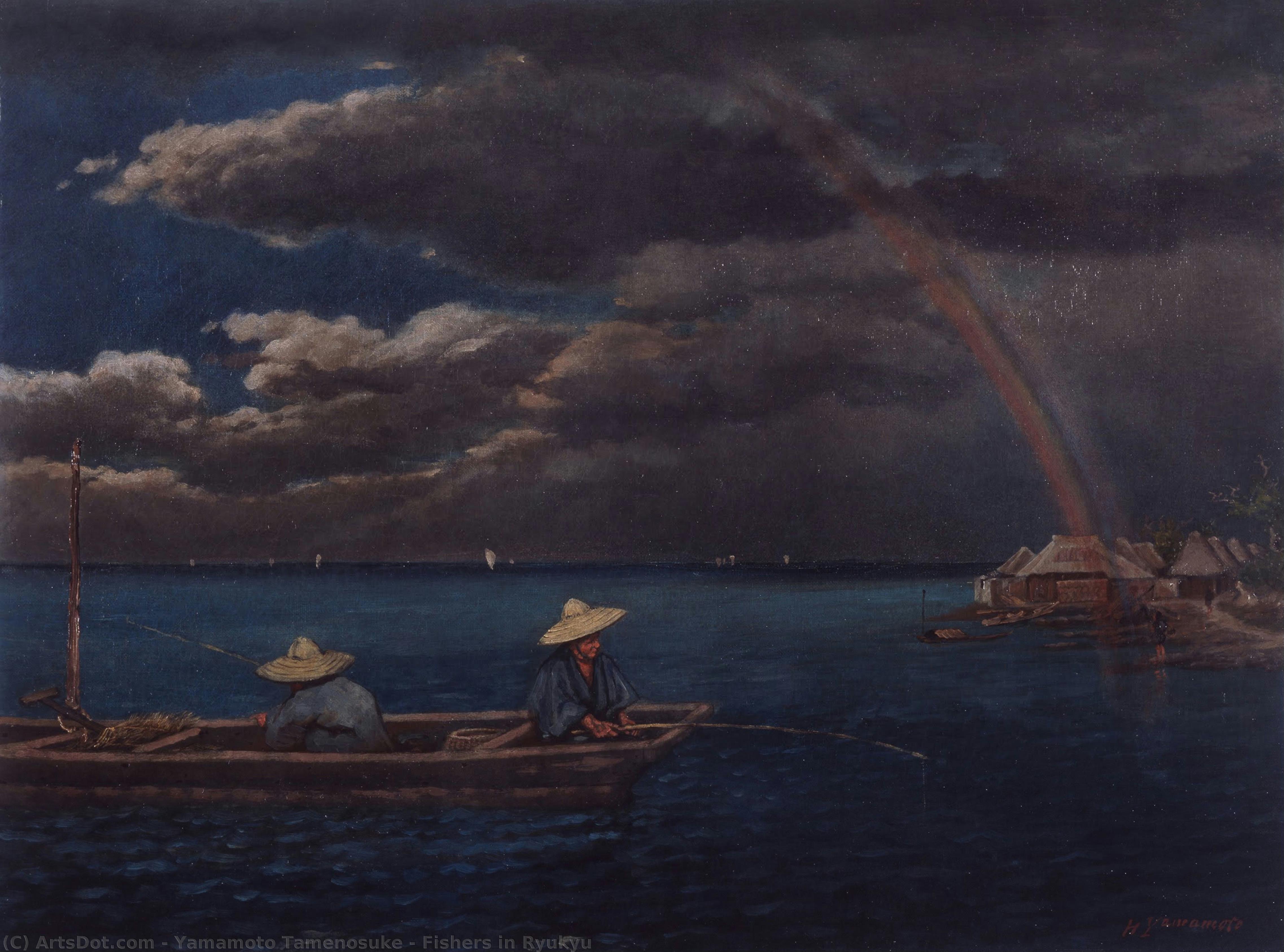 Fishers In Ryukyu — Ямамото Тамэносукэ