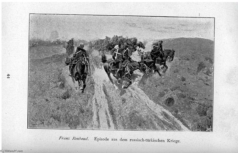 Episode Aus Dem Russisch-turkischen Kriege — François Flameng